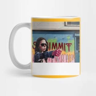 Graffiti girl Mug